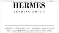 Documents related to Hermes Trading House of Hong Kong